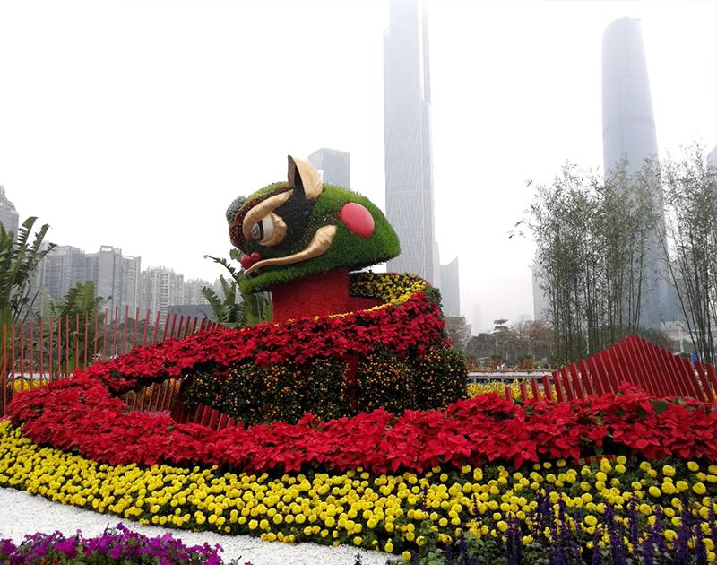 北京五色草动物造型